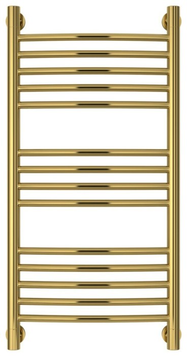 Сунержа Водяной полотенцесушитель 800x400, Богема+ выгнутая, 03-0221-8040 цвет: золото