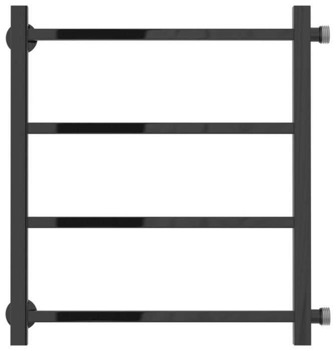 Стилье Водяной полотенцесушитель 500x500, Версия-КБ, 17630-5050 цвет: черный