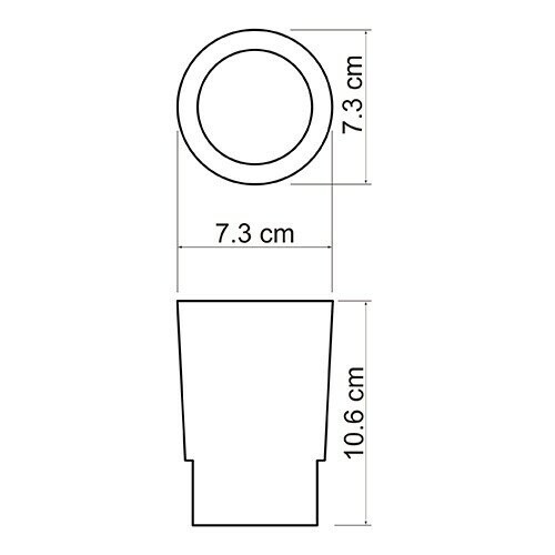 Стакан для зубной щетки WasserKRAFT арт. K-C180