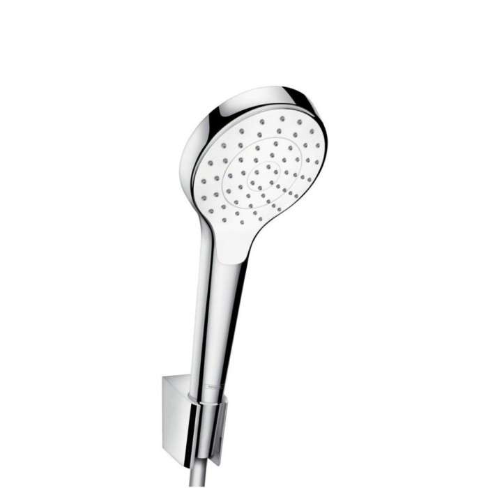 Душевой набор 110 с держателем и шлангом 160см Croma Select S Hansgrohe, белый, хром арт. 26410400