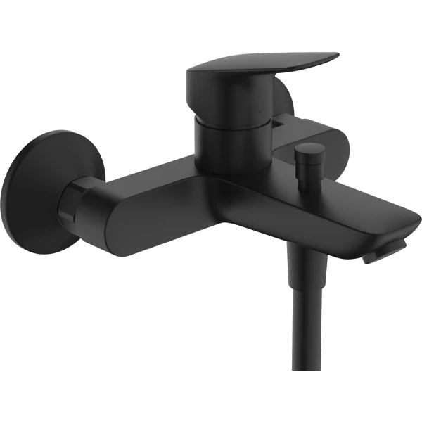 Смеситель для ванны, Hansgrohe Hansgrohe Logis, черный арт. 71400670