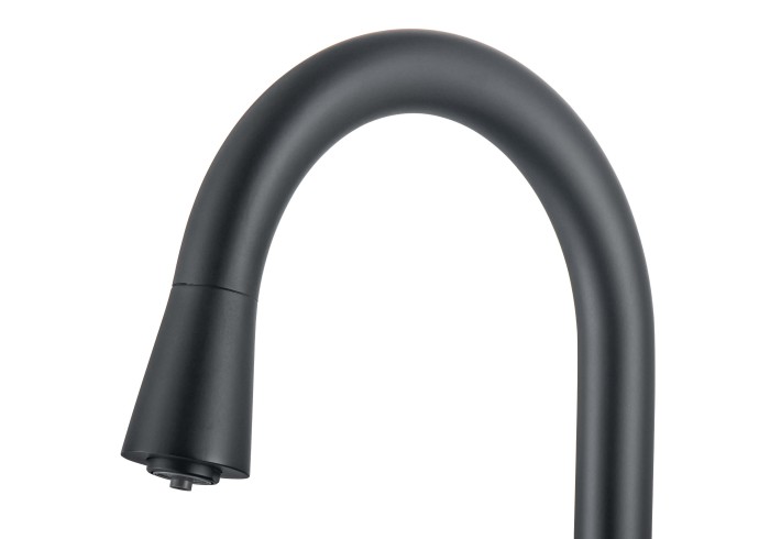 Смеситель для кухни с подключением к фильтру воды, Aquatek Вега, черный арт. AQ1085MB