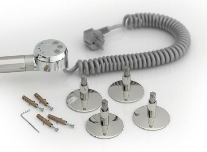 Стилье Электрический полотенцесушитель 600x500, Формат 10, 00510-6050 цвет: без покрытия