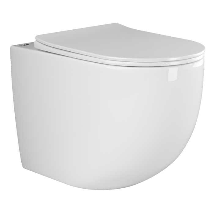 Унитаз с сиденьем Ceramicanova Mia, белый арт. CN1810