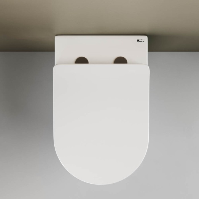 Унитаз с сиденьем Ceramicanova Mia, белый арт. CN1810