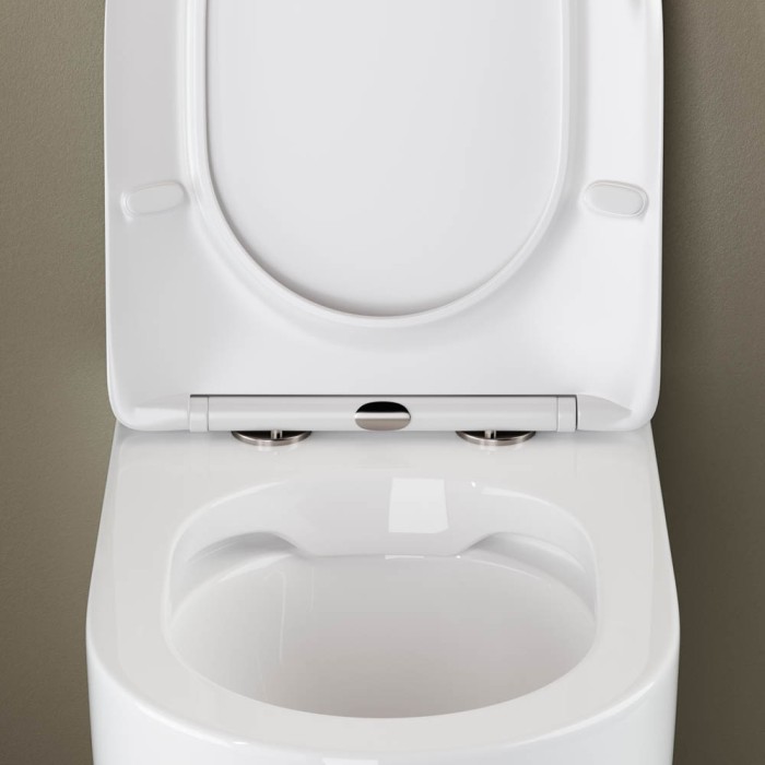 Унитаз с сиденьем Ceramicanova Mia, белый арт. CN1810