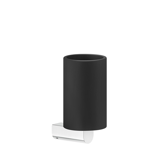 Стакан для зубных щеток настенный, Gessi Rilievo, black xl арт. 59508#299