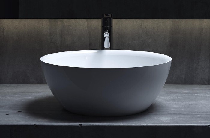 Раковина накладная 42,5x42,5, матовая, Salini ALDA арт. 1102210M