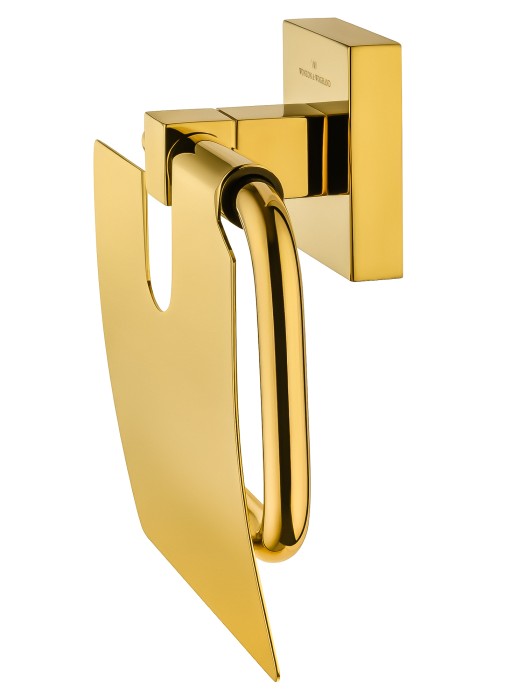 Держатель для туалетной бумаги с крышкой, Wonzon & Woghand Polo, WW-8926-DG цвет: золото