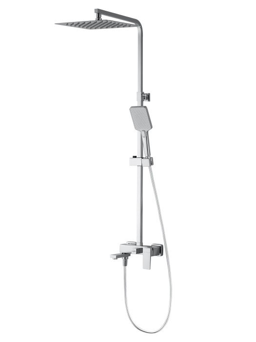 Душевая система, Wonzon &amp; Woghand Cube, WW-88739016-CR цвет: хром