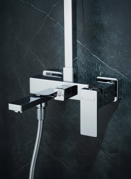 Душевая система, Wonzon & Woghand Cube, WW-88739016-CR цвет: хром