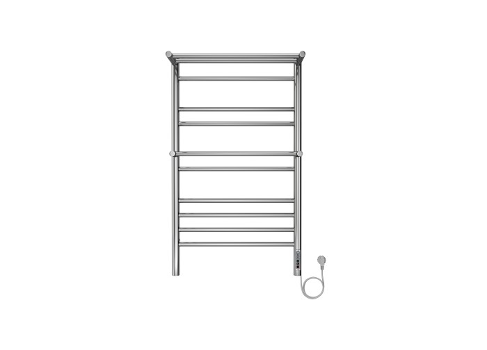 Полотенцесушитель водяной 500х900 Aquatek Альфа, хром арт. AQ EL RRP1090CH