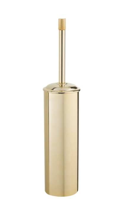 Ёршик для унитаза, напольный gold, Boheme Uno - 10979-G