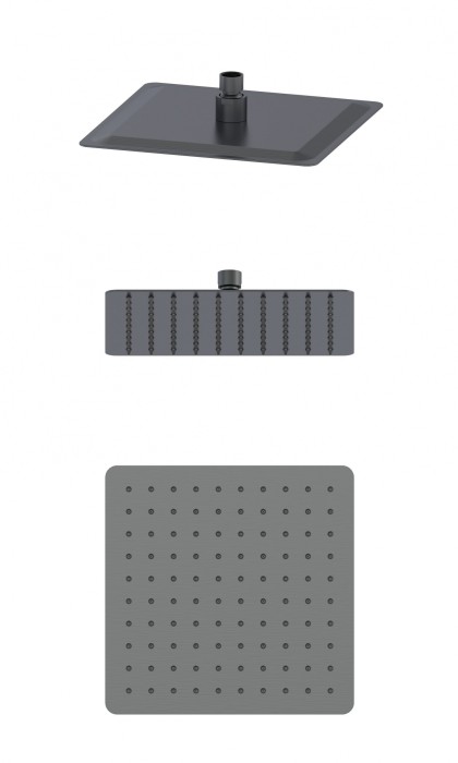 Верхний душ, Wonzon &amp; Woghand, WW-88DP06-BGM цвет: графит