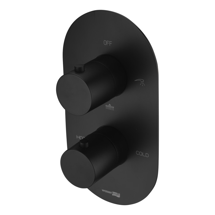 Термостатический смеситель для ванны и душа Elbe 7400 WasserKRAFT арт. 7444 Thermo