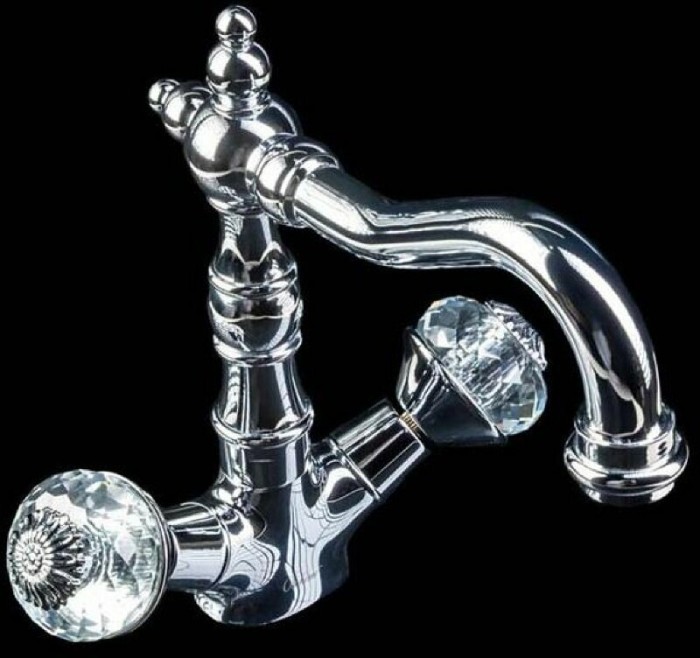 Смеситель для раковины, хром, Flora Boheme 272-FL