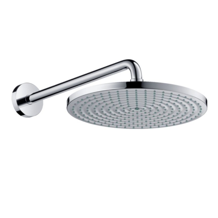 Верхний душ с настенным кронштейном Raindance S Hansgrohe, хром арт. 26601000
