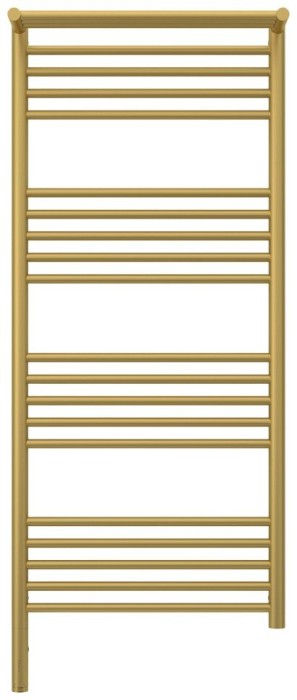 Сунержа Электрический полотенцесушитель 1200x500, Богема 3.0 с 1 полкой, 032-5806-1250 цвет: матовое золото