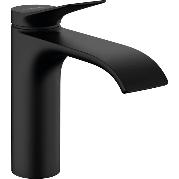 Смеситель для раковины со сливным гарнитуром, Hansgrohe Vivenis, черный арт. 75020670
