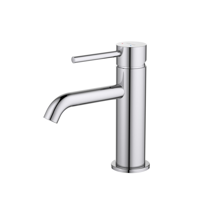 Смеситель для раковины, без донного клапана, Aquatek Европа, хром арт. AQ1310CR