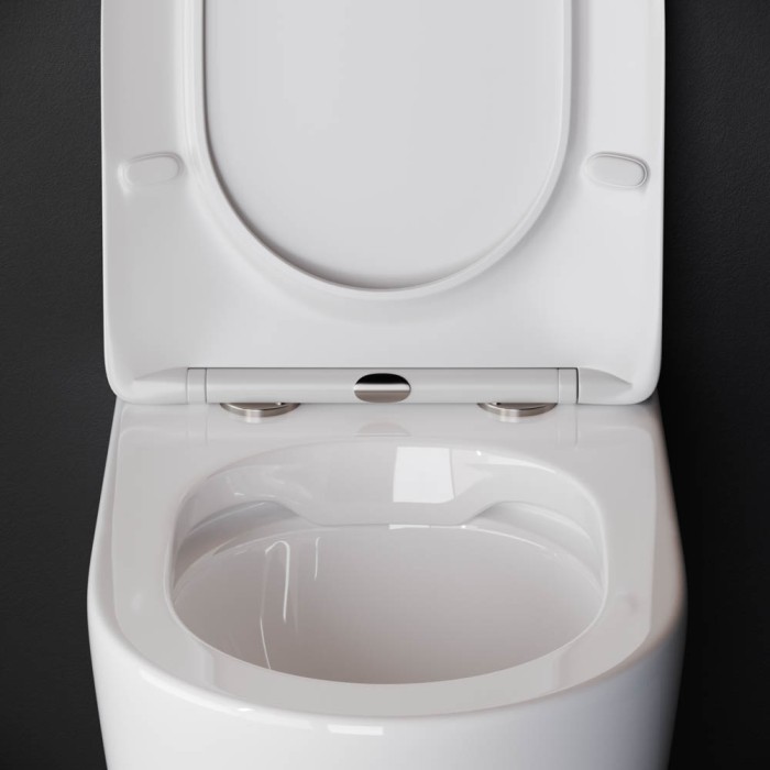 Унитаз с сиденьем Ceramicanova Highlight, белый арт. CN1812