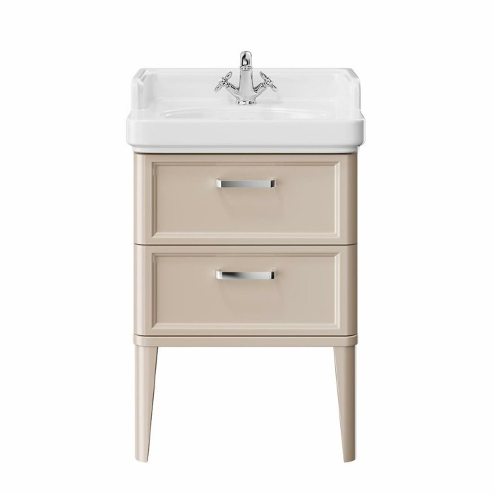 Тумба напольная с 2 ящиками 60см, Pompei Kerama Marazzi, бежевый - PO.N.60.2\CAM