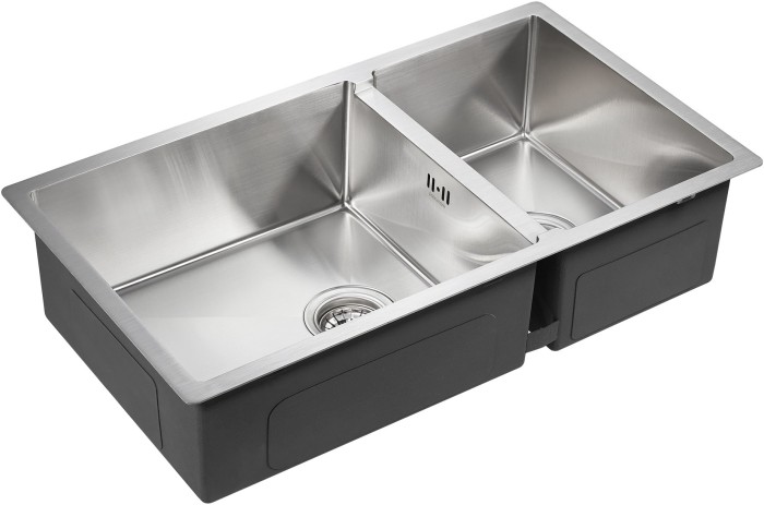 Мойка для кухни нержавеющая 780х440мм Paulmark AXEL, брашированная нерж.сталь - PM227844-BS