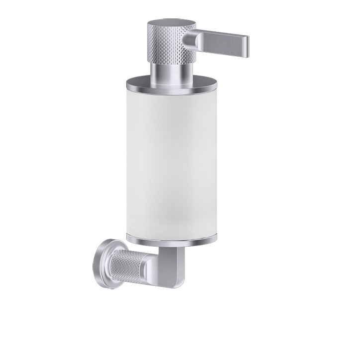 Дозатор для жидкого мыла настенный, Gessi Inciso, белый/finox арт. 58513#149