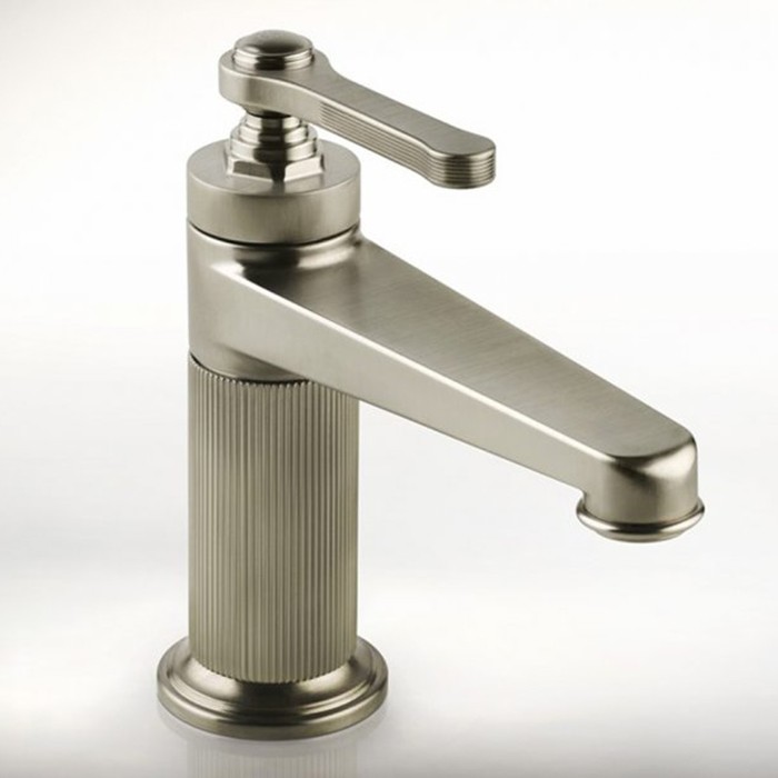 Смеситель для раковины, 1 отв., без донного клапана, Gessi Venti20, finox brushed nickel арт. 65002#149