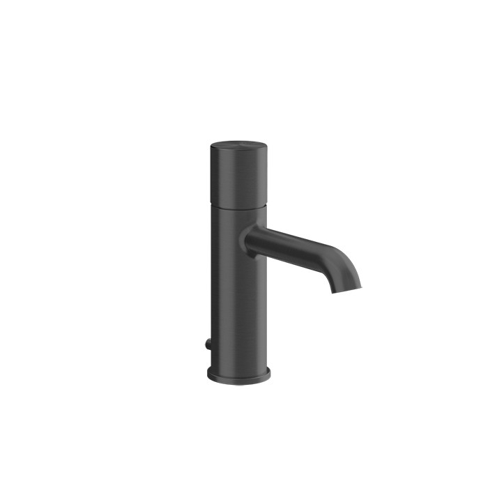 Смеситель для раковины, 1 отв., с донным клапаном, Gessi Habito Unito, black metal pvd арт. 70001#706