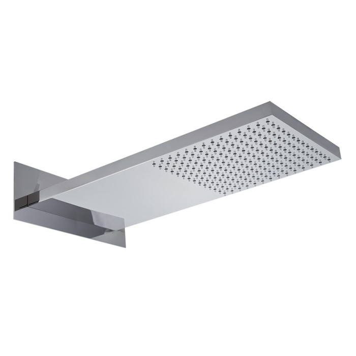 Верхний душ, настенного монтажа, с функцией дождя, Giulini Wellness, хром арт. 1734-20