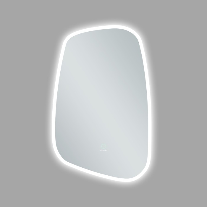 Зеркало 487х900 с подсветкой, сенсорный выключатель с функцией диммера, Azario Madrid - AZ-Z-080CS