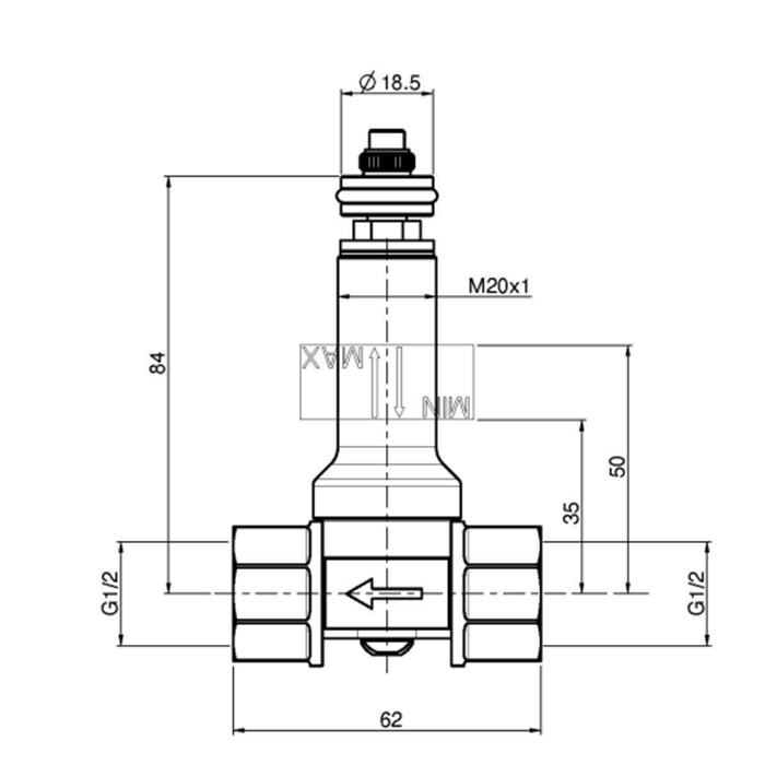 Fima Carlo Frattini Встраиваемая часть настенного двухвентильного смесителя для раковины, F2360