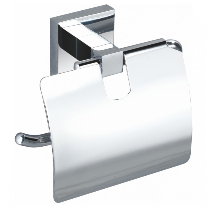 Держатель для туалетной бумаги с крышкой, Wonzon &amp; Woghand Polo, WW-8926 цвет: хром