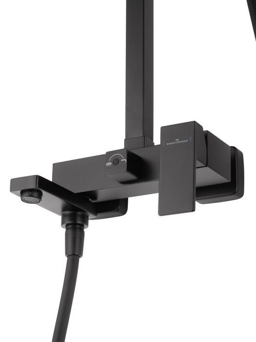 Душевая система, Wonzon & Woghand Cube, WW-88739016-MB цвет: черный