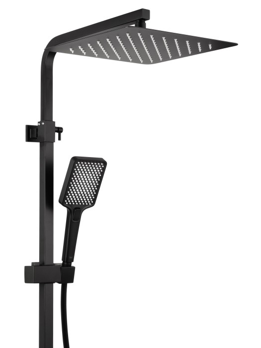 Душевая система, Wonzon & Woghand Cube, WW-88739016-MB цвет: черный