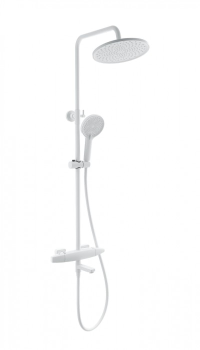 Душевая система с термостатом, Wonzon &amp; Woghand Neo, WW-B3035-A2-MW цвет: белый