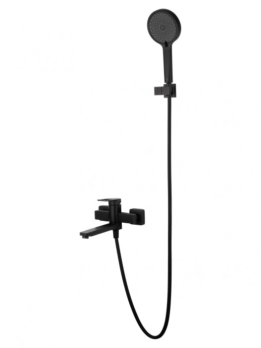 Смеситель для ванны с душем, Wonzon &amp; Woghand Frame, WW-88639010-MB цвет: черный