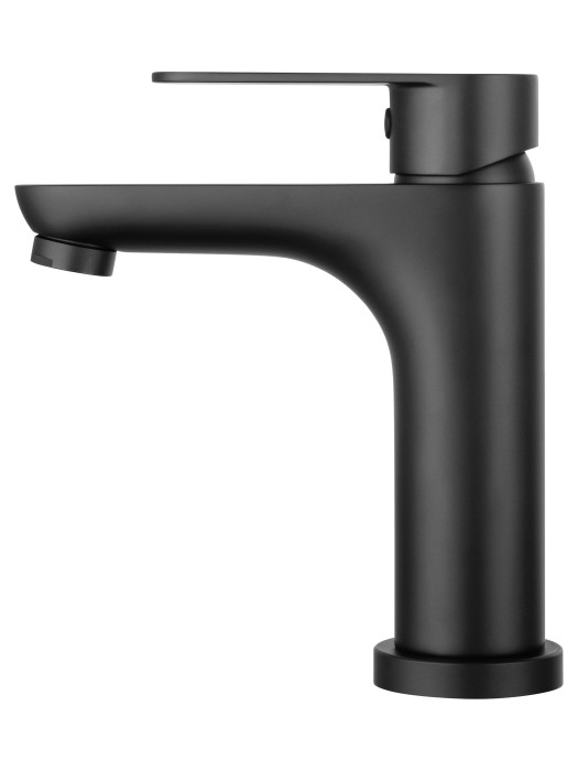 Смеситель для раковины, Wonzon & Woghand Alfa, WW-A40202-MB цвет: черный