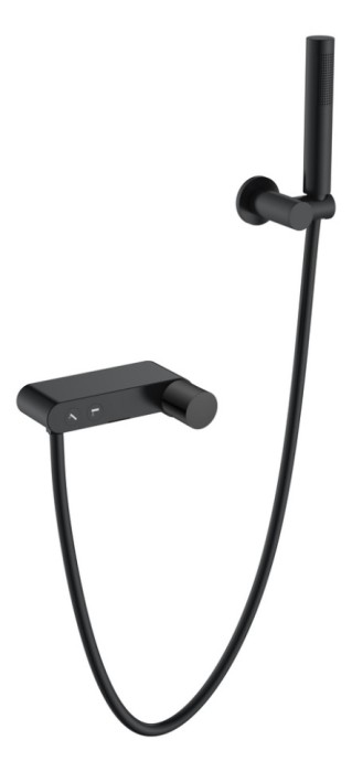 Смеситель для ванны black touch black, Boheme Stick - 123-BB.2