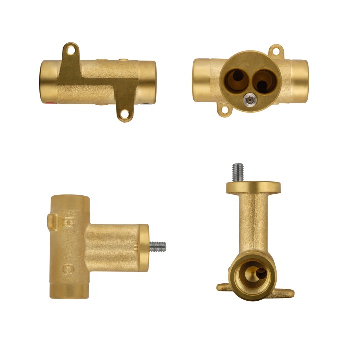 Смеситель с гигиеническим душем и термостатом встраиваемый, Wonzon & Woghand, WW-88829910-CR цвет: хром