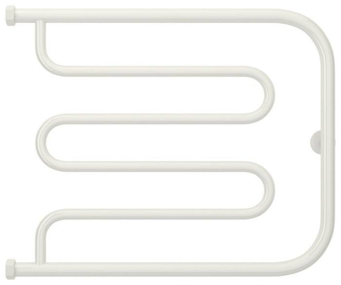 Сунержа Водяной полотенцесушитель 500x650, Лира, 12-4011-5065 цвет: белый