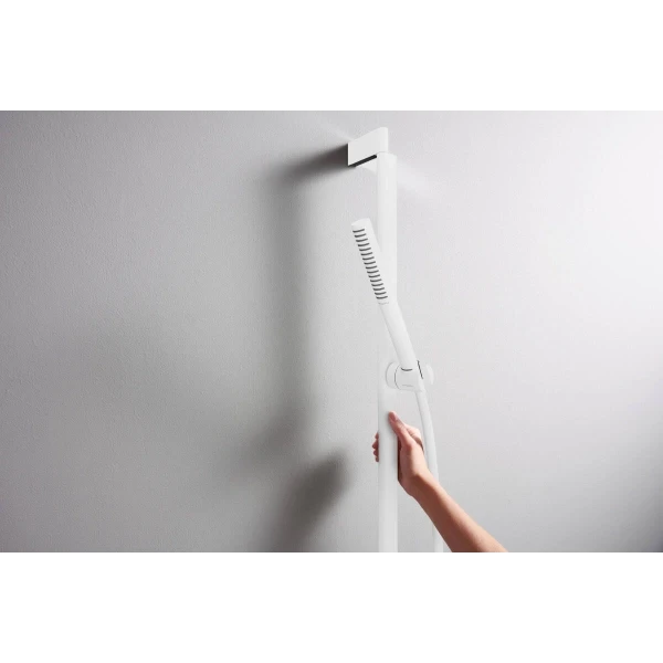 Ручной душ EcoSmart+ Pulsify S Hansgrohe, белый арт. 24126700