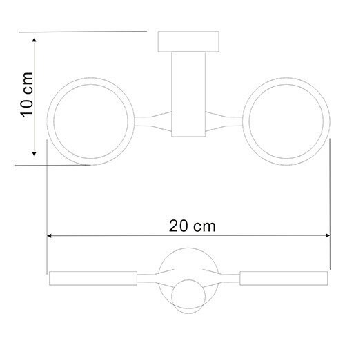Держатель двойной WasserKRAFT арт. K-C177