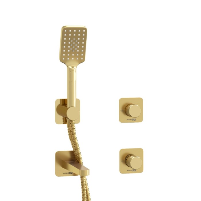 Встраиваемый комплект для ванны с лейкой и изливом Schunter 8200 WasserKRAFT арт. A8251.306.308.285.194.201