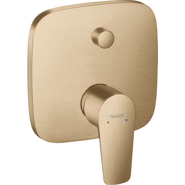 Смеситель для ванны скрытого монтажа, Hansgrohe Talis E, бронза арт. 71745140