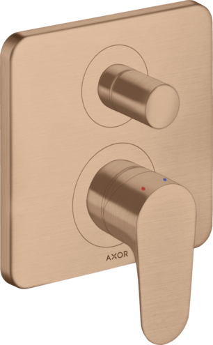 Смеситель для ванны Citterio M Axor, шлифованное красное золото арт. 34427310