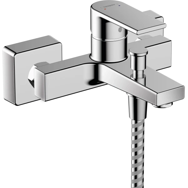 Смеситель для ванны с 2 скоростями потока, Hansgrohe Vernis Shape, хром арт. 71453000