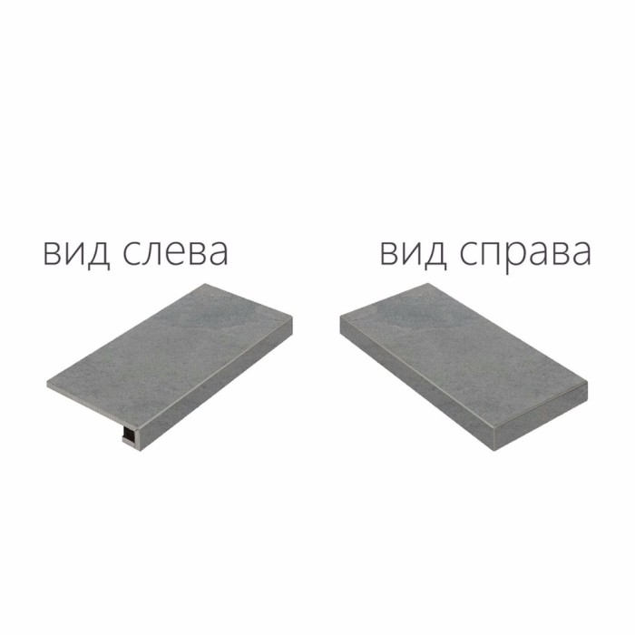 Ступень карбонио угловая правая  33x45 Italon Материя арт. 620070000832