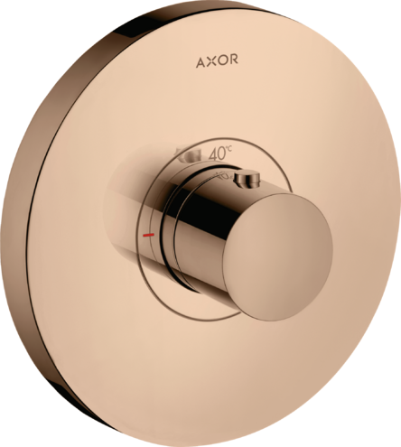 Термостат для душа ShowerSelect Axor, полированное красное золото арт. 36721300